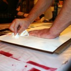 _0025_hand_burnishing_papertowel_designcamp2010 _0025_hand_burnishing_papertowel_designcamp2010